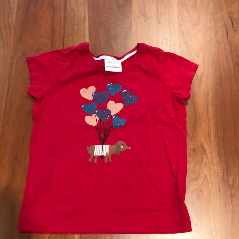 Hanna Andersson girls T-shirt size 120